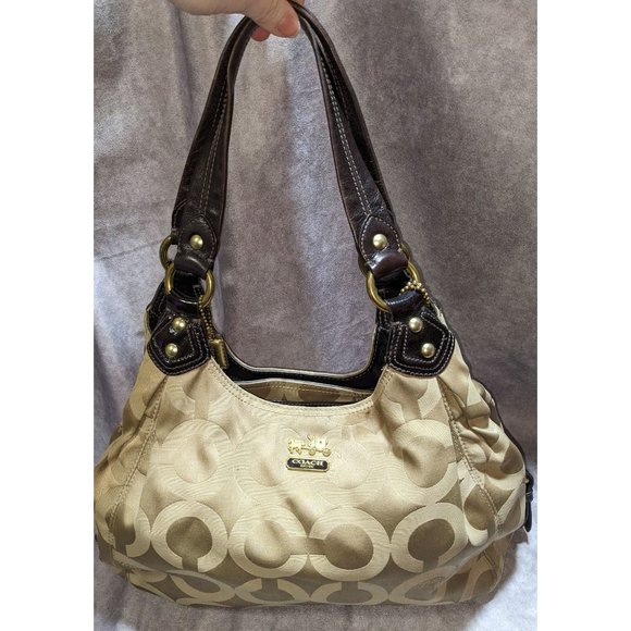 Coach Handbags - Coach Beige Handbag